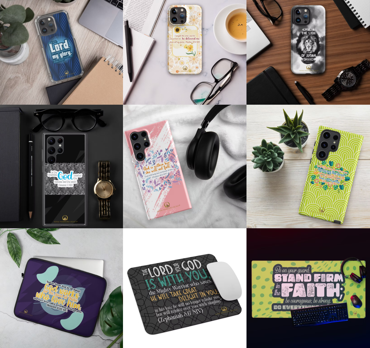 FAITH-DRIVEN ACCESSORIES & TECH ESSENTIALS