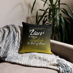 Lion of Judah & Root of David: Revelation 5:5 Premium Pillow