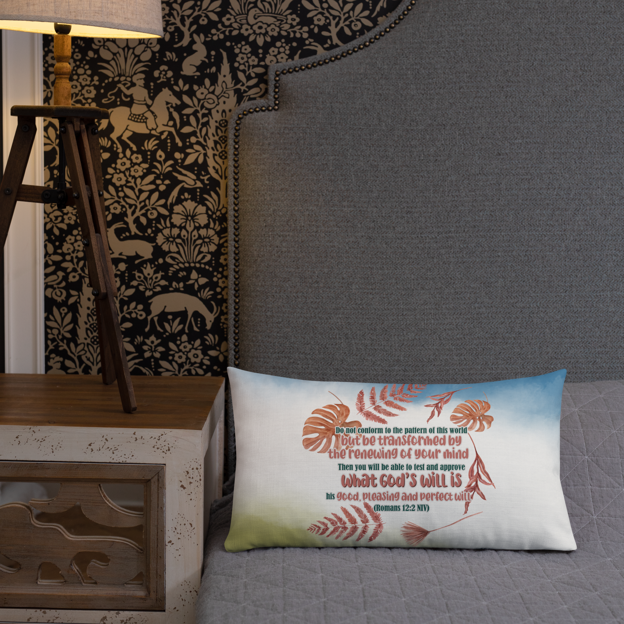 Renewed By The Spirit: Romans 12:2 Premium Pillow