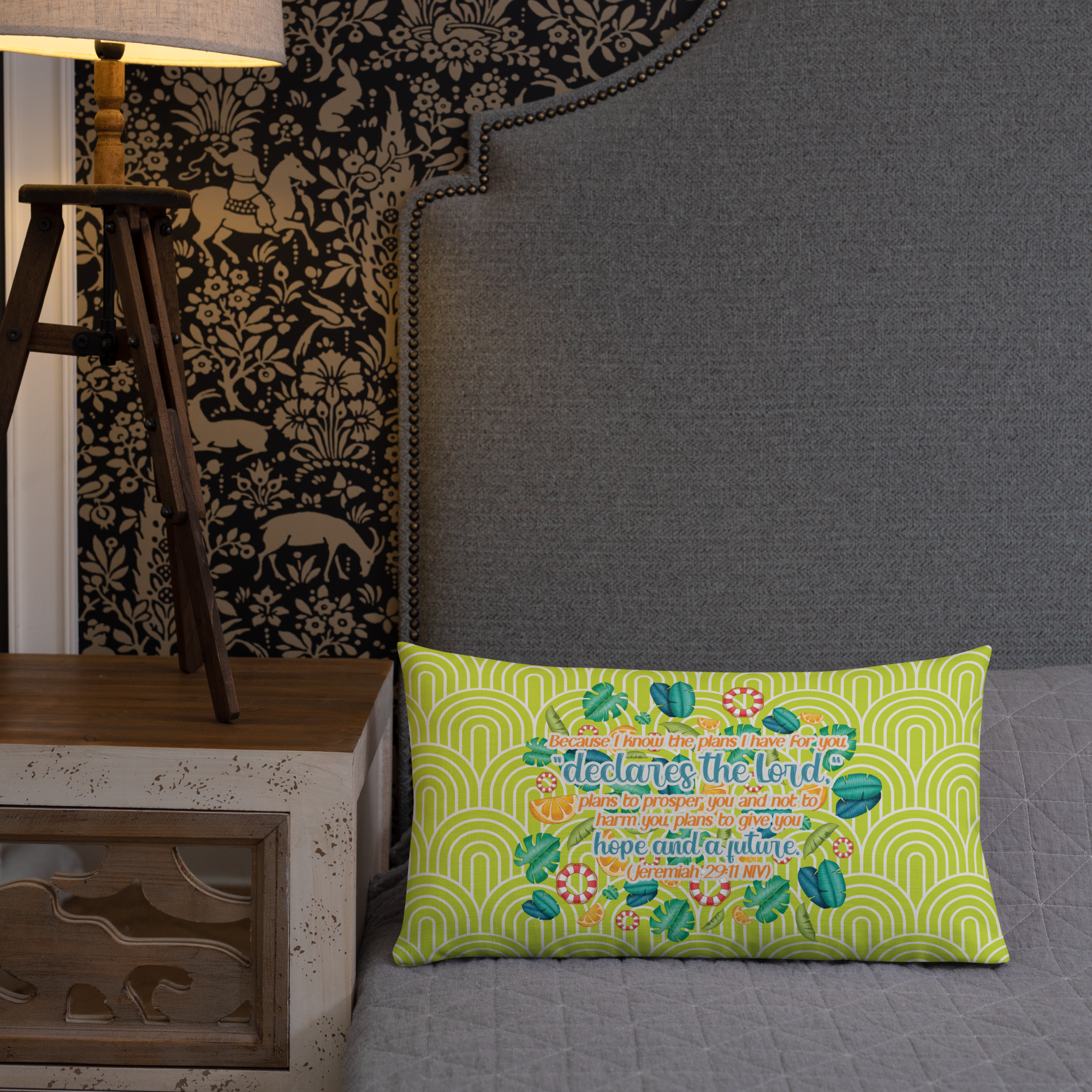 Hope & Future: Jeremiah 29:11 Premium Pillow