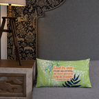 God Our Refuge: Psalm 46:1 Premium Pillow