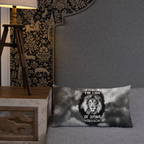 The Lion of Judah: Revelation 5:5 Premium Pillow
