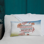 Renewed By The Spirit: Romans 12:2 Premium Pillow