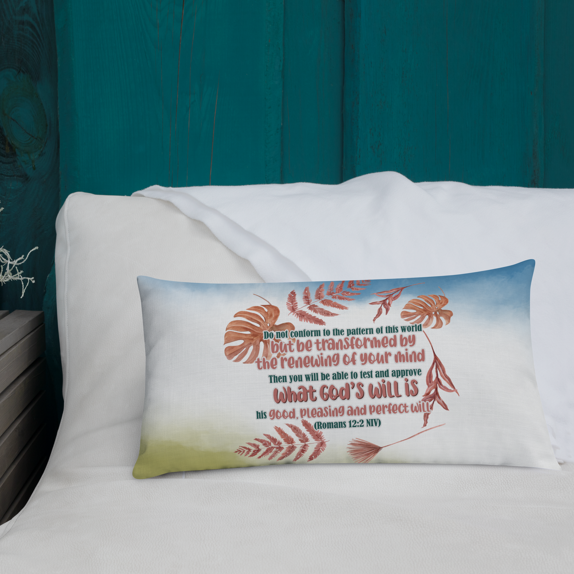 Renewed By The Spirit: Romans 12:2 Premium Pillow