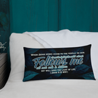 Light Of The World: John 8:12 Premium Pillow