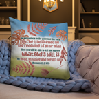 Renewed By The Spirit: Romans 12:2 Premium Pillow