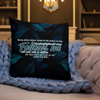Light Of The World: John 8:12 Premium Pillow