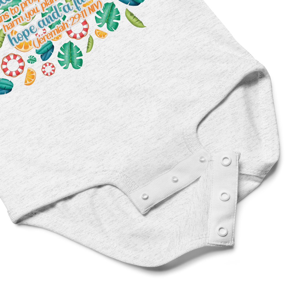 Hope & Future: Jeremiah 29:11 Baby Bodysuit