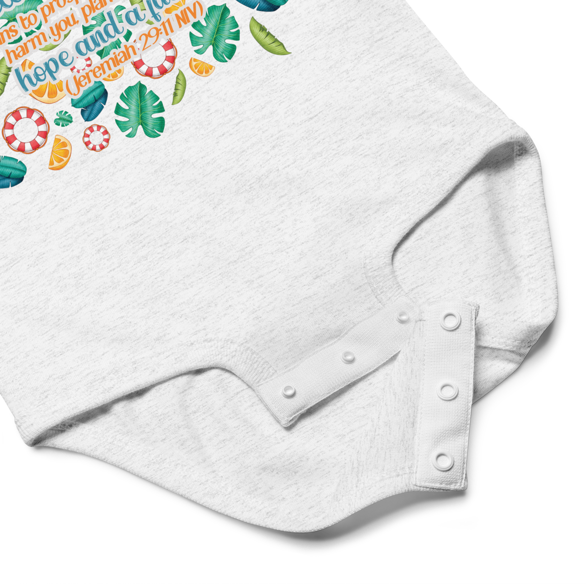 Hope & Future: Jeremiah 29:11 Baby Bodysuit