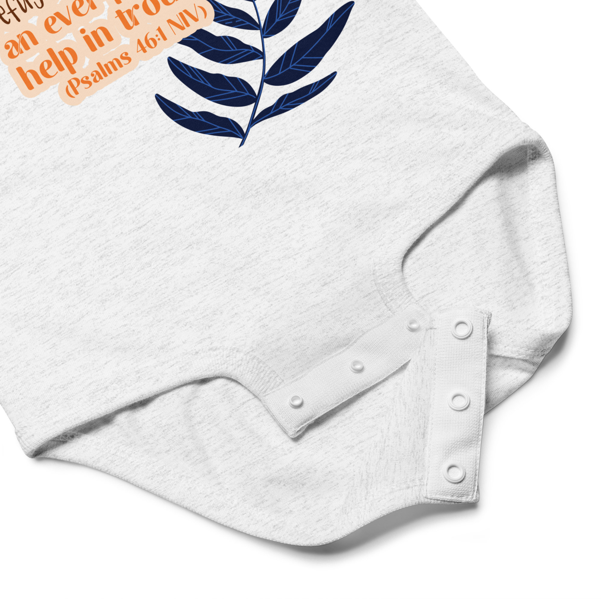 God Our Refuge: Psalm 46:1 Baby Bodysuit