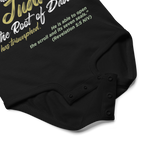 Lion of Judah & Root of David: Revelation 5:5 Baby Bodysuit