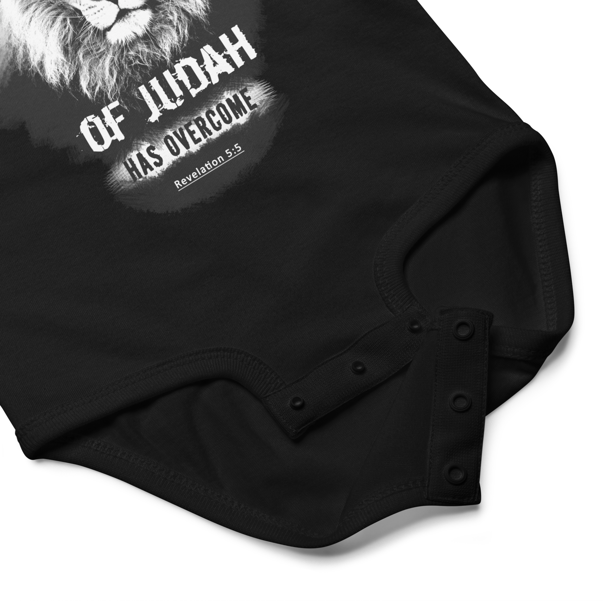 The Lion of Judah: Revelation 5:5 Baby Bodysuit