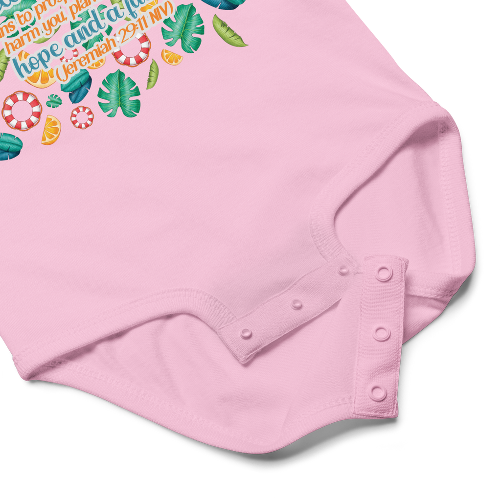 Hope & Future: Jeremiah 29:11 Baby Bodysuit