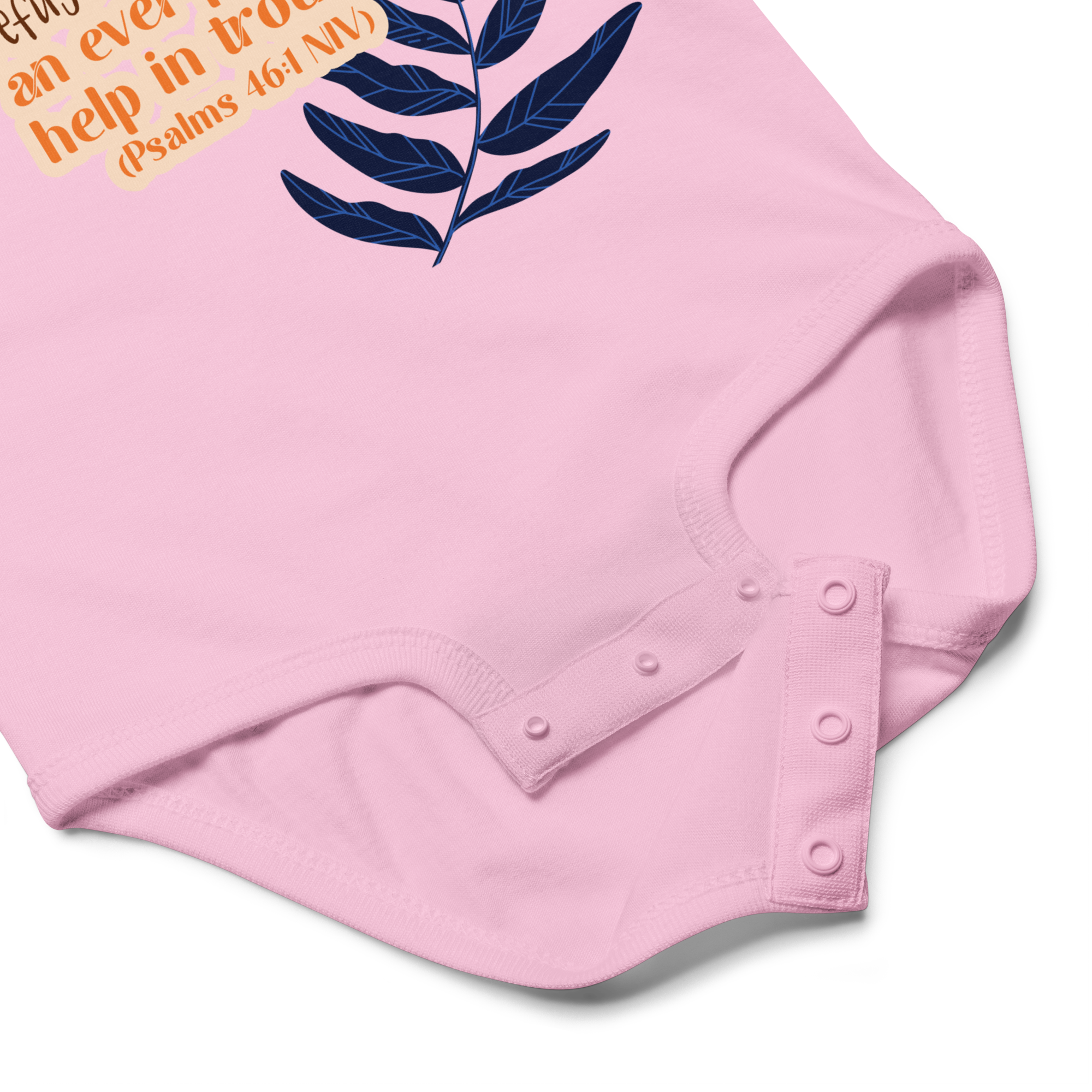 God Our Refuge: Psalm 46:1 Baby Bodysuit