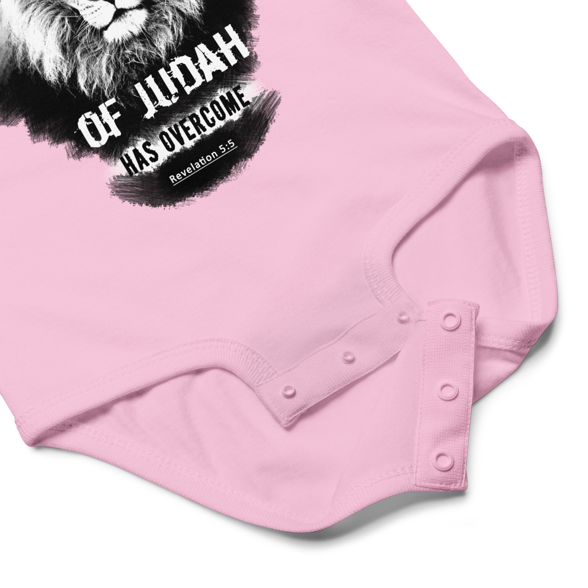 The Lion of Judah: Revelation 5:5 Baby Bodysuit