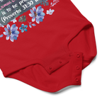 Fearless Woman: Proverbs 31:30 Baby Bodysuit