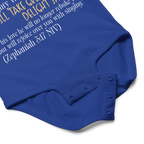 Rejoice in His Love: Zephaniah 3:17 Baby Bodysuit