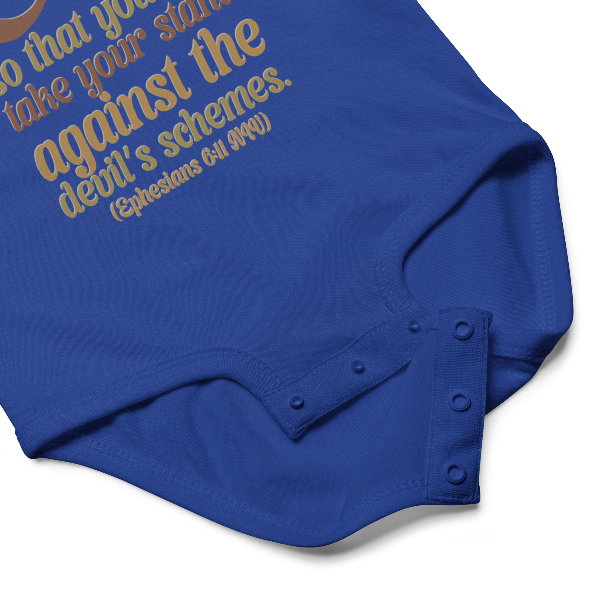 Full Armor Of God: Ephesians 6:11 Baby Bodysuit