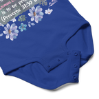 Fearless Woman: Proverbs 31:30 Baby Bodysuit