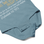 Rejoice in His Love: Zephaniah 3:17 Baby Bodysuit