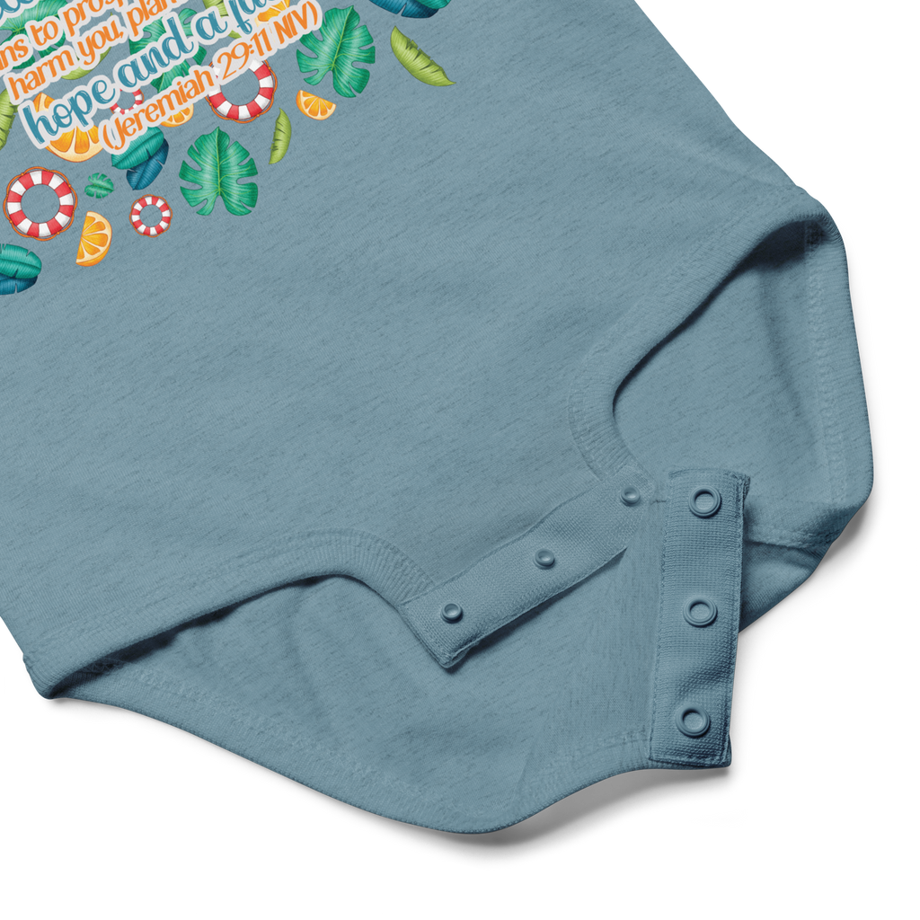 Hope & Future: Jeremiah 29:11 Baby Bodysuit