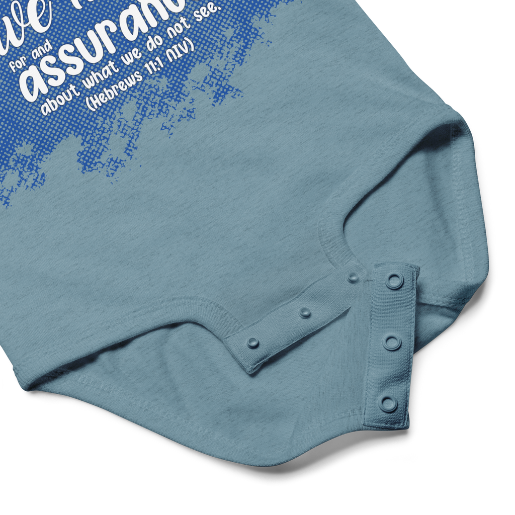 Faith & Hope: Hebrews 11:1 Baby Bodysuit