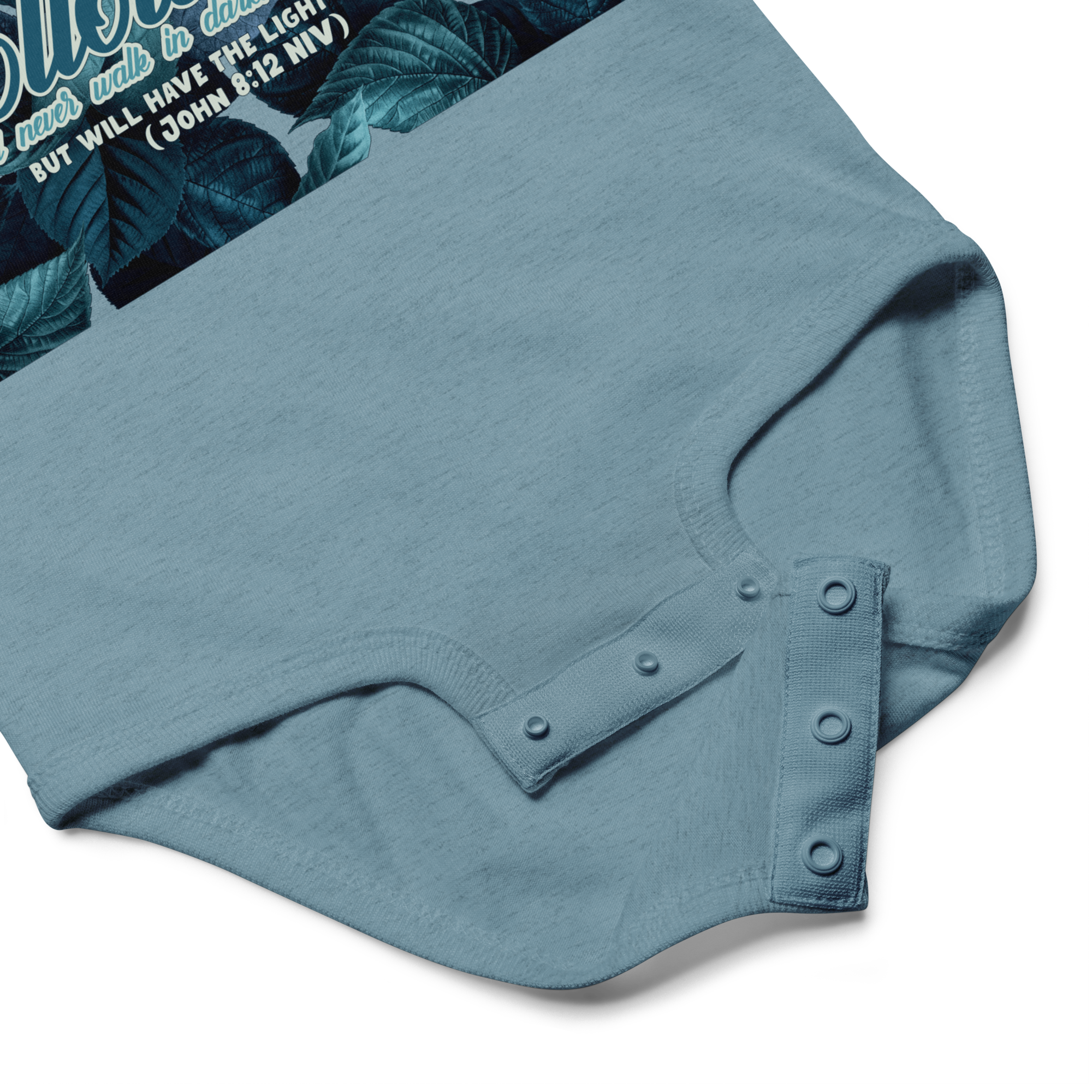 Light Of The World: John 8:12 Baby Bodysuit