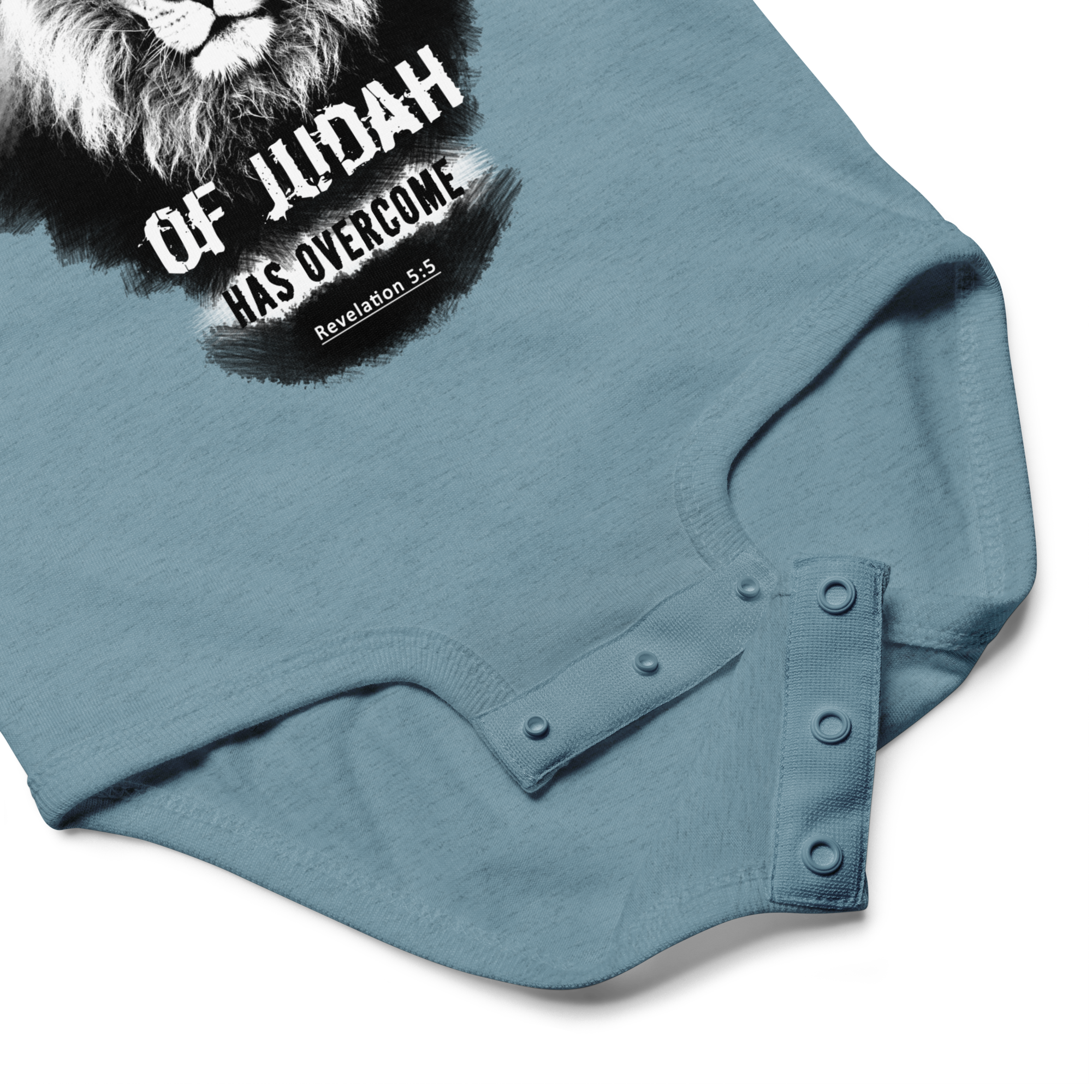 The Lion of Judah: Revelation 5:5 Baby Bodysuit