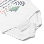Fruitful Hands: Proverbs 31:31 Baby Bodysuit