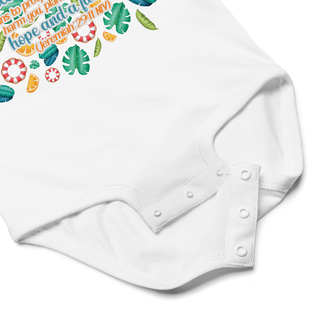 Hope & Future: Jeremiah 29:11 Baby Bodysuit