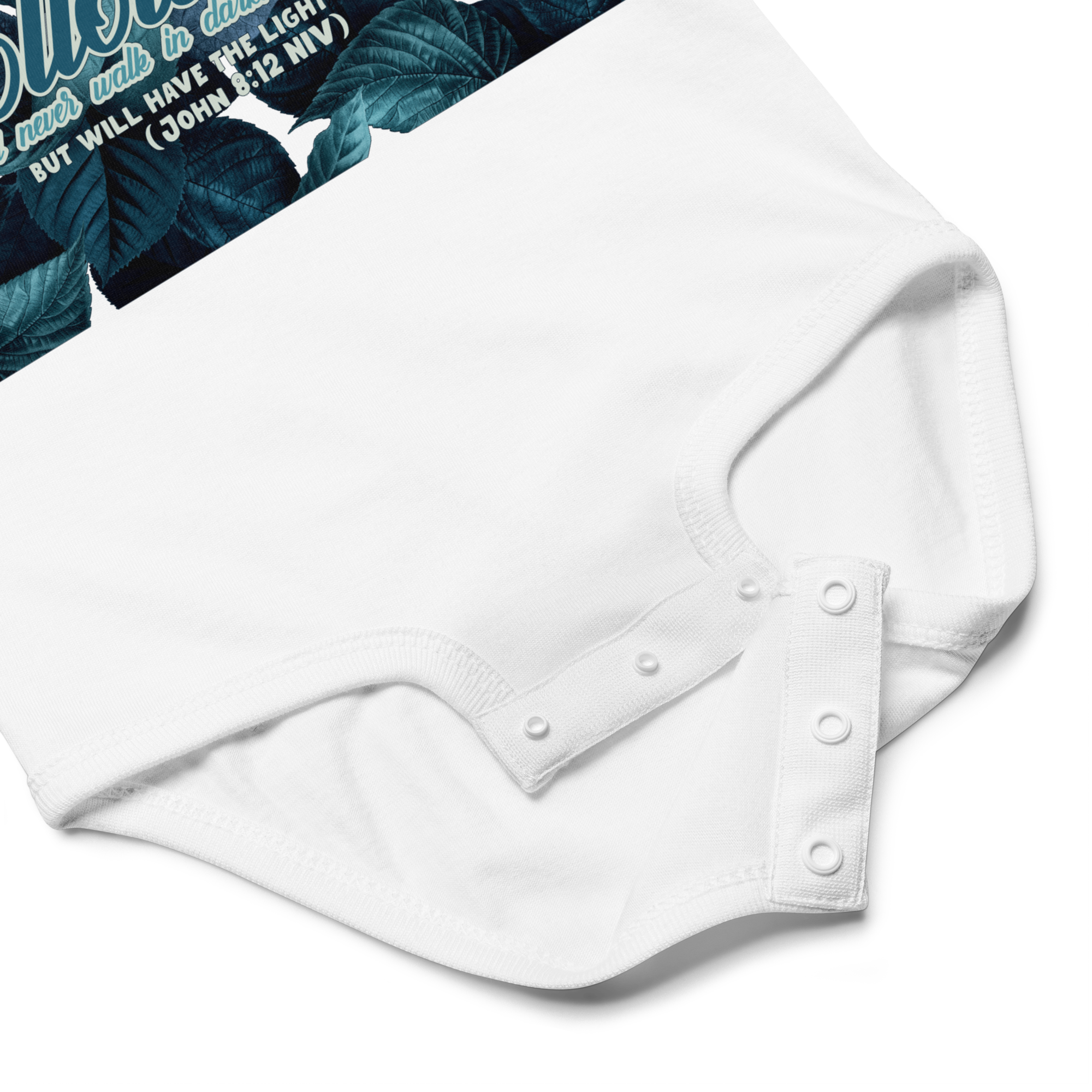 Light Of The World: John 8:12 Baby Bodysuit