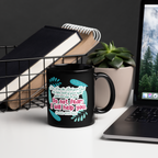 Fear Not: Isaiah 41:13 Black Glossy Mug (11 oz / 15 oz)