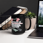 Fruitful Hands: Proverbs 31:31 Black Glossy Mug (11 oz / 15 oz)