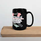 Fruitful Hands: Proverbs 31:31 Black Glossy Mug (11 oz / 15 oz)