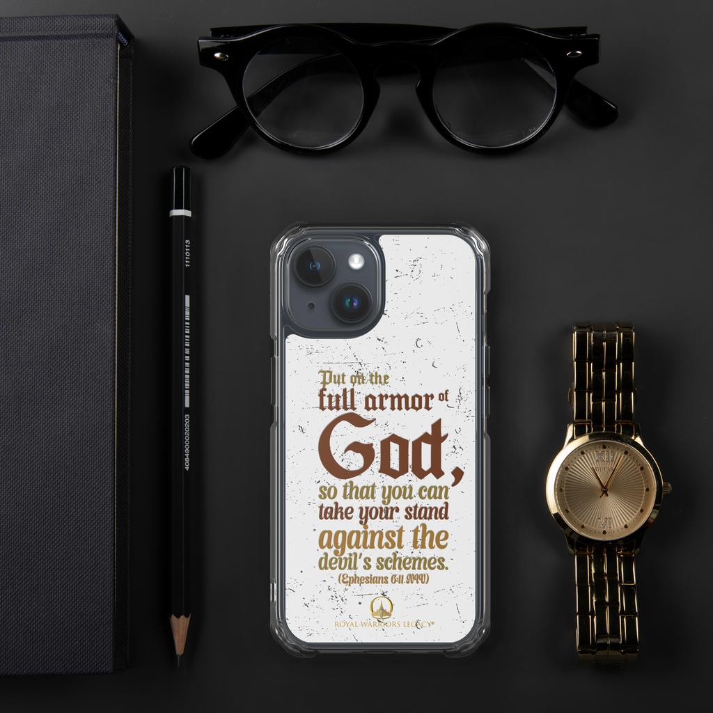 Full Armor Of God: Ephesians 6:11 iPhone® Clear Case