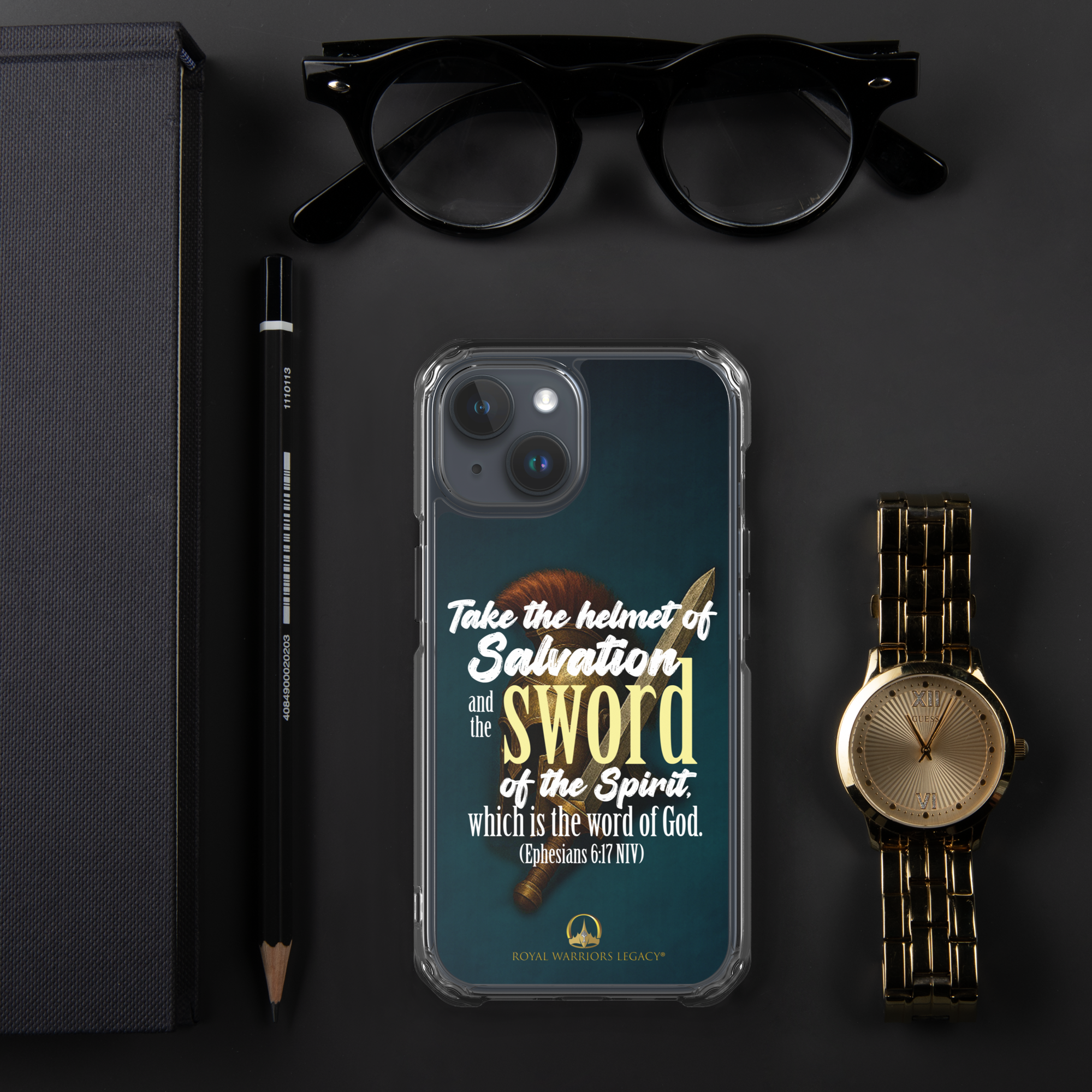 Sword & Salvation: Ephesians 6:17 iPhone® Clear Case