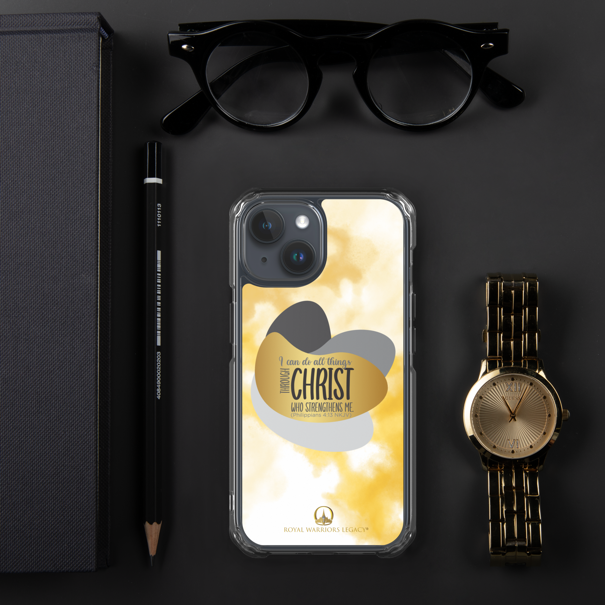 Empowered by Christ: Philippians 4:13 iPhone® Clear Case