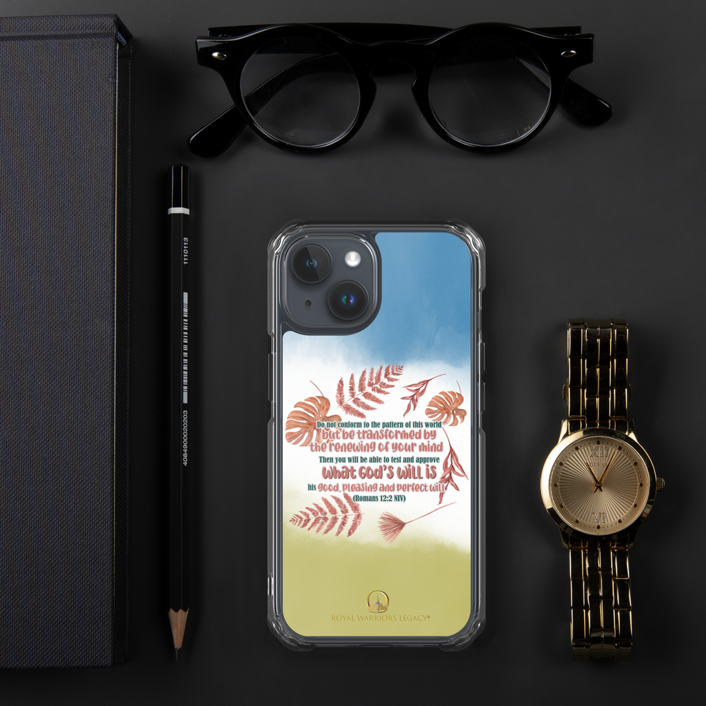 Renewed By The Spirit: Romans 12:2 iPhone® Clear Case