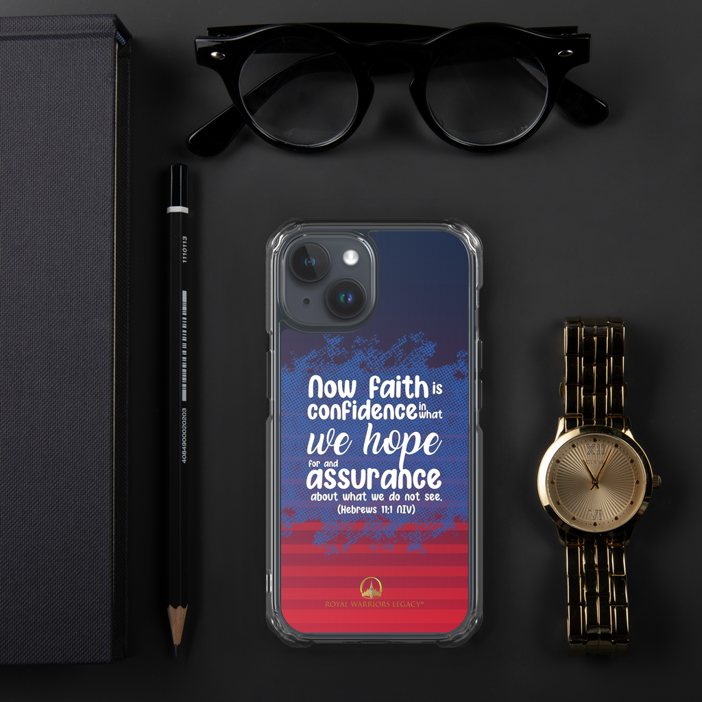 Faith & Hope: Hebrews 11:1 iPhone® Clear Case