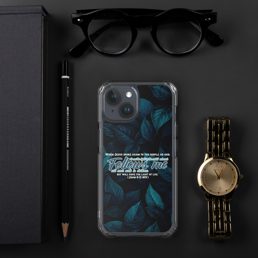 Light Of The World: John 8:12 iPhone® Clear Case