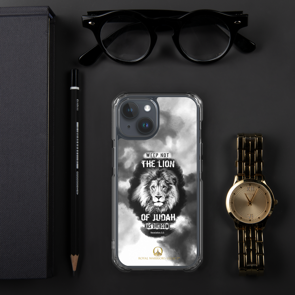The Lion of Judah: Revelation 5:5 iPhone® Clear Case