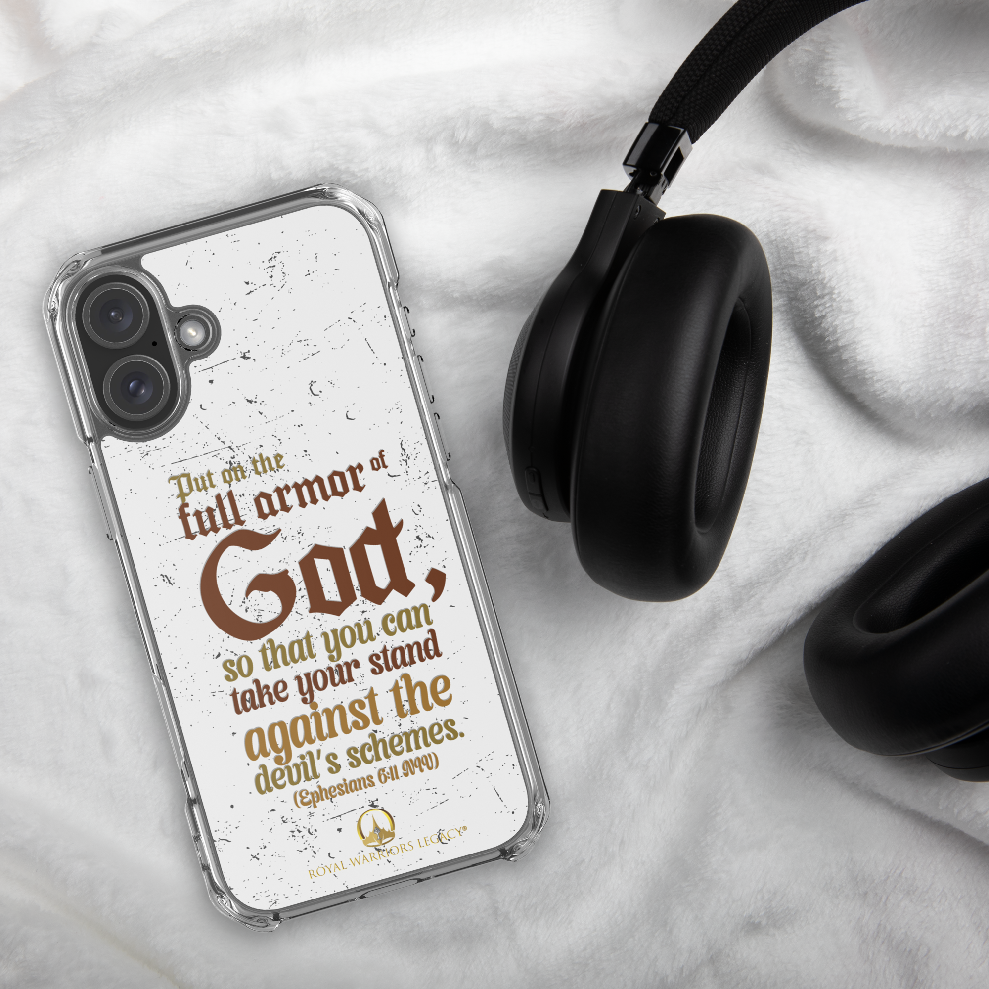 Full Armor Of God: Ephesians 6:11 iPhone® Clear Case