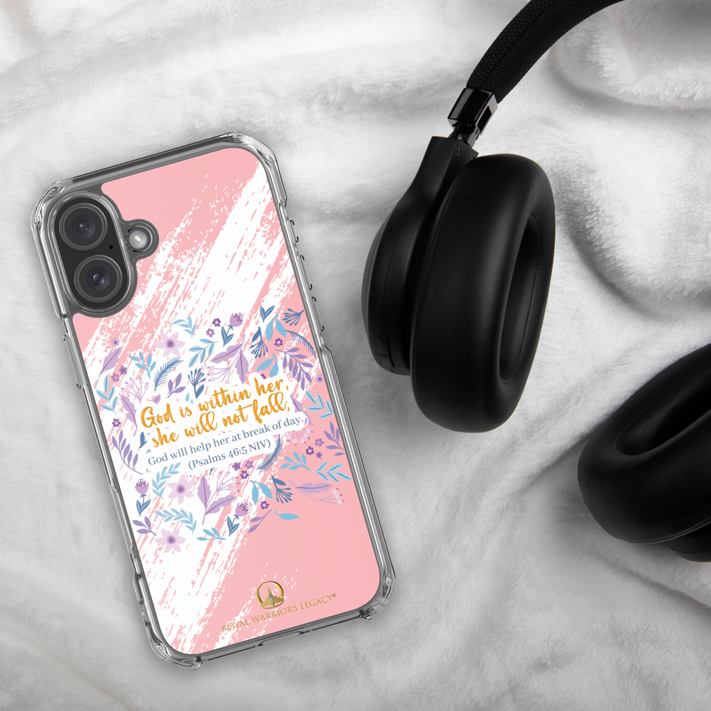 Unshakeable Faith: Psalms 46:5 iPhone® Clear Case