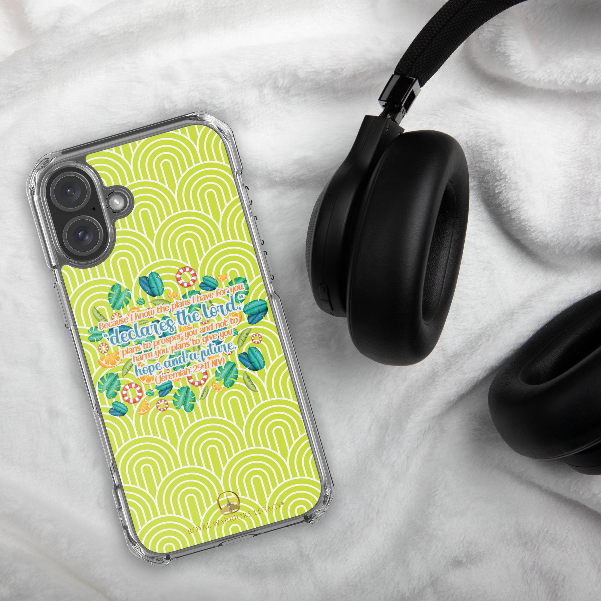 Hope & Future: Jeremiah 29:11 iPhone® Clear Case