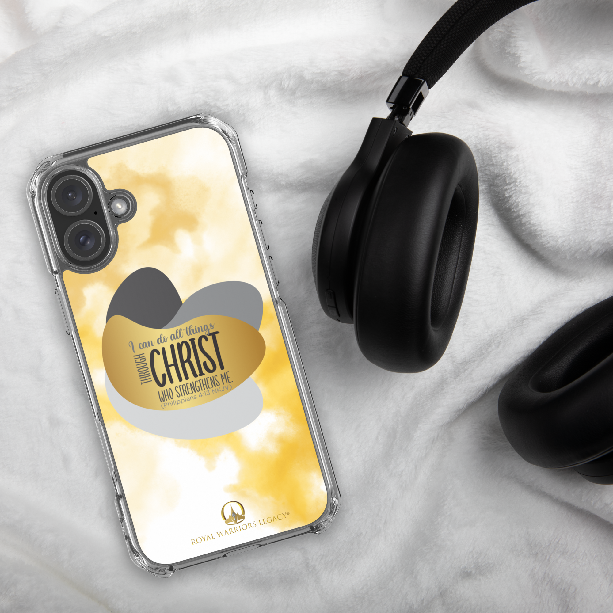 Empowered by Christ: Philippians 4:13 iPhone® Clear Case