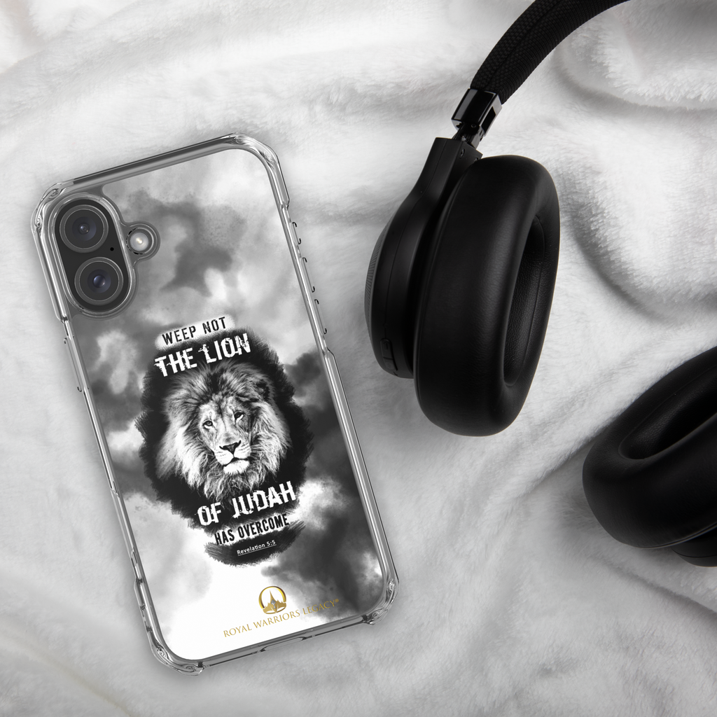 The Lion of Judah: Revelation 5:5 iPhone® Clear Case