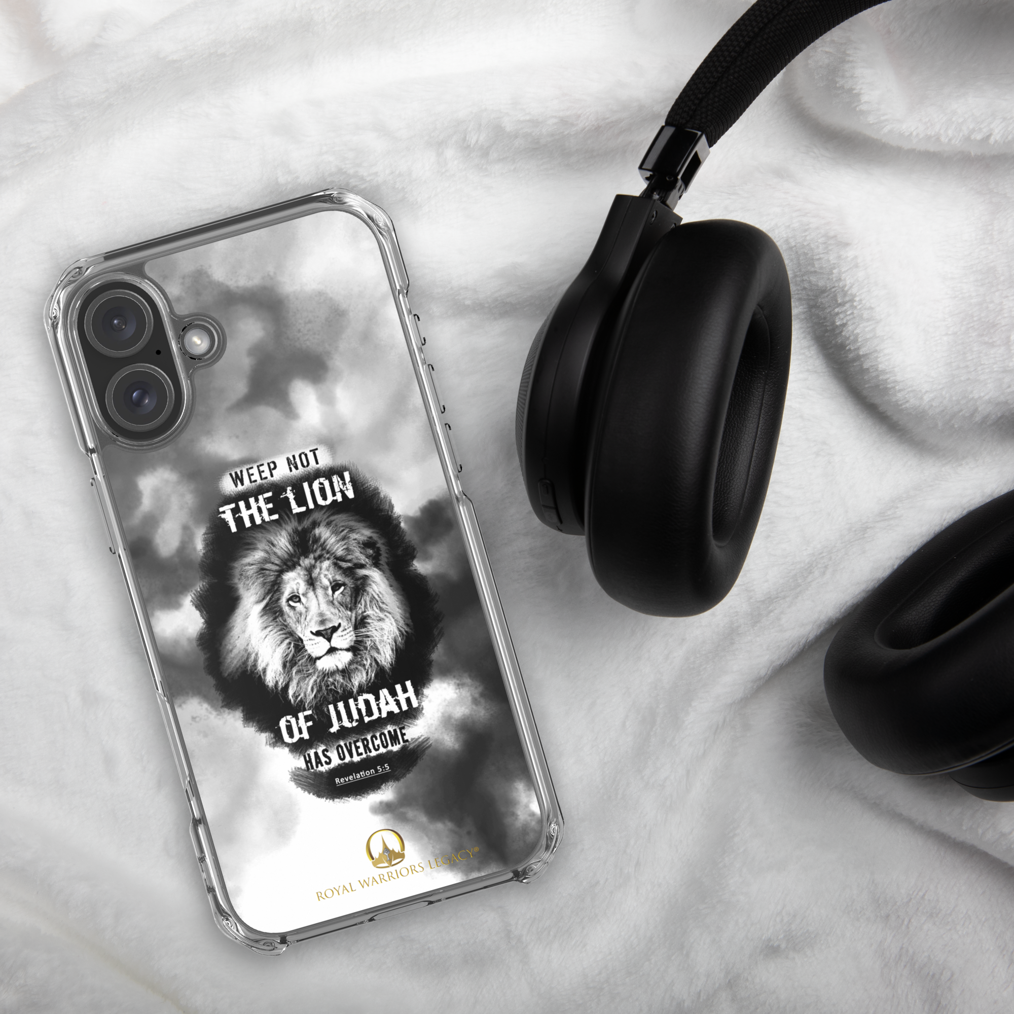 The Lion of Judah: Revelation 5:5 iPhone® Clear Case