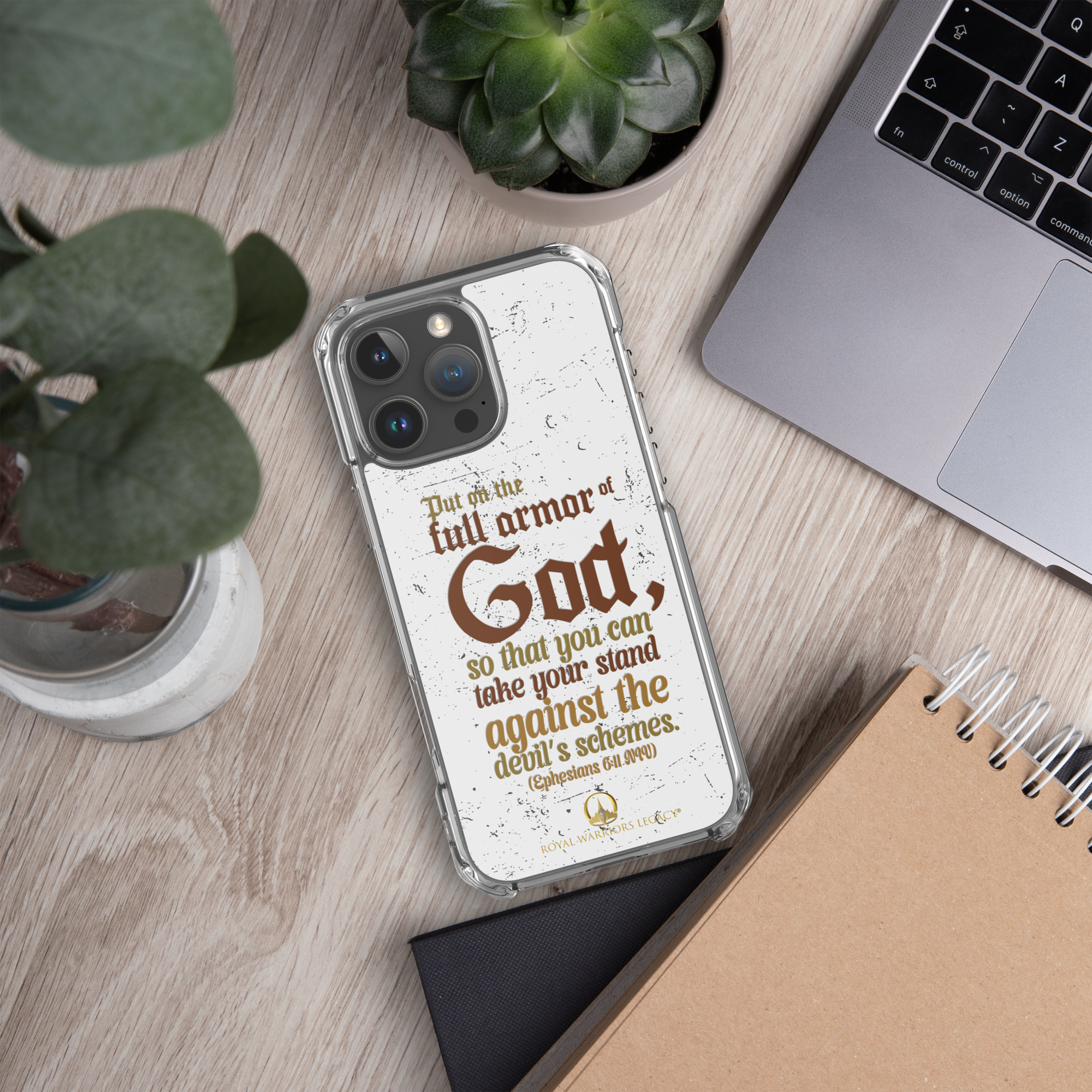 Full Armor Of God: Ephesians 6:11 iPhone® Clear Case