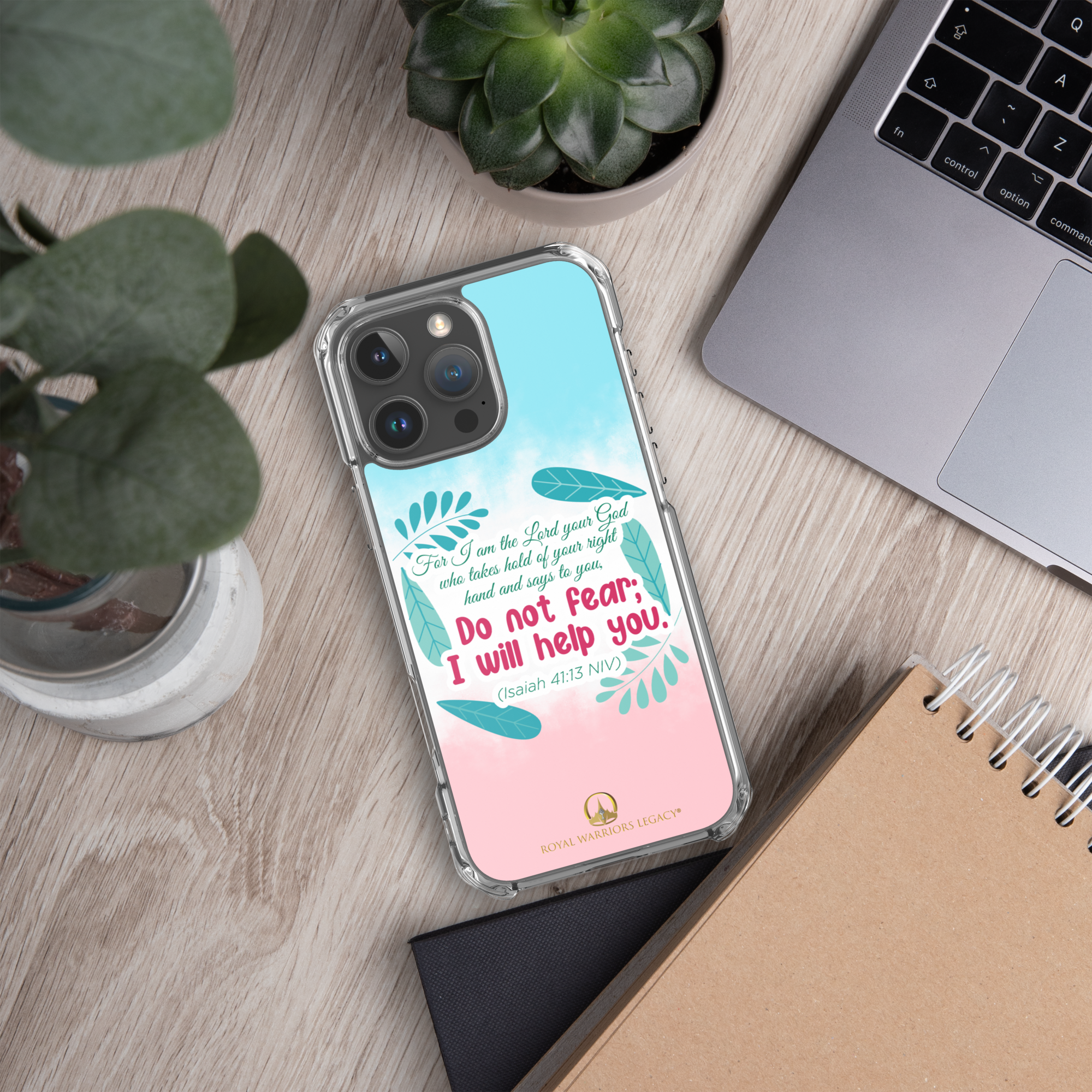 Fear Not: Isaiah 41:13 iPhone® Clear Case