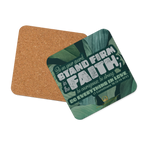Stand Firm in Faith: 1 Corinthians 16:13-14 Cork-Back Coaster Set (1–6 pcs)